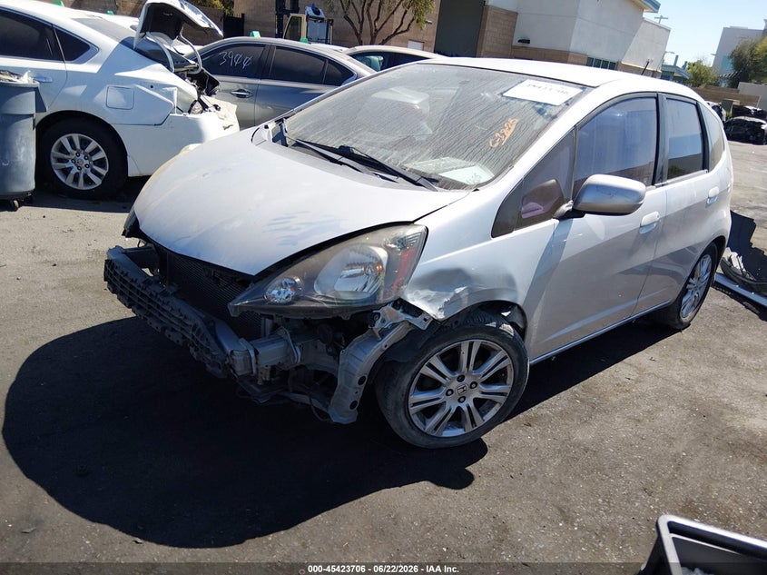 2011 Honda Fit VIN JHMGE8H59BC017720 IAAI salvage auction — LEFT FRONT, Salvage Certificate (California), sold $650 on 2026-07-10 (photo 6)