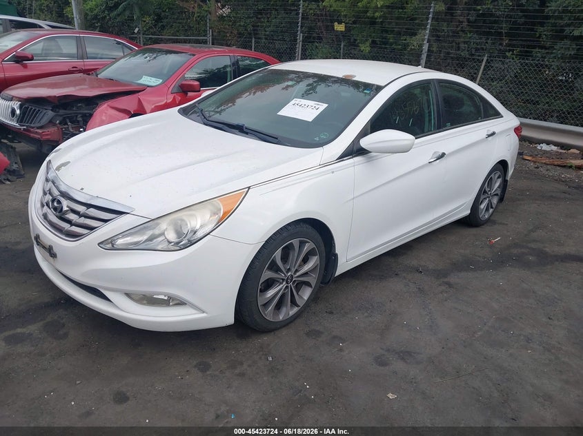 2013 Hyundai Sonata VIN 5NPEC4AB9DH642407 IAAI salvage auction — NORMAL WEAR, Clear (North Carolina), sold $325 on 2026-07-30 (photo 2)