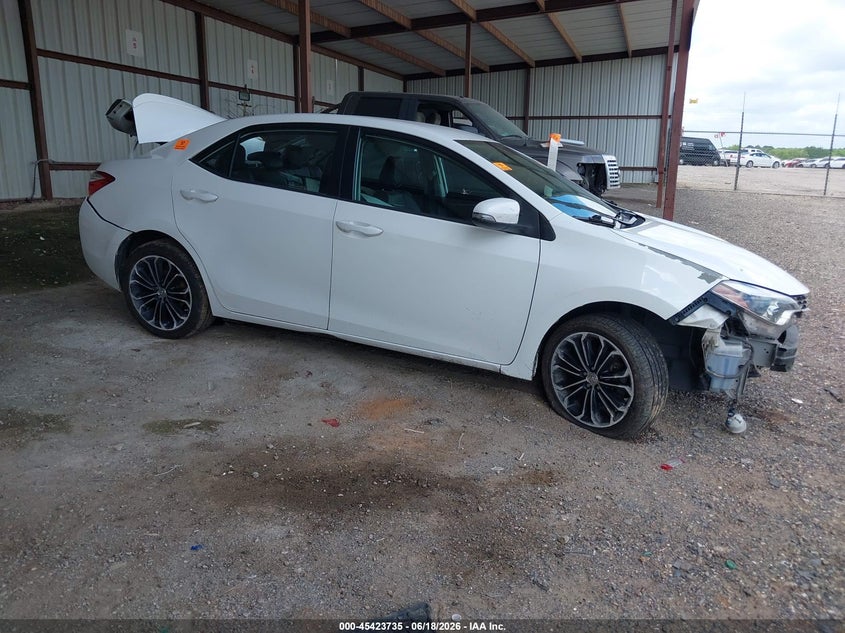 2014 Toyota Corolla VIN 5YFBURHE2EP116220 IAAI salvage auction — WATER/FLOOD, Clear (Arkansas), sold $1,475 on 2026-07-20 (photo 1)