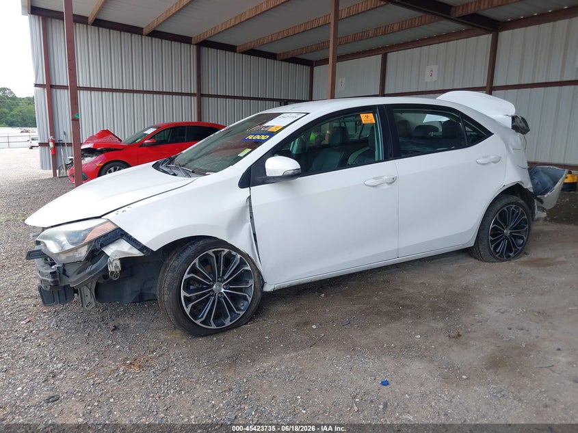 2014 Toyota Corolla VIN 5YFBURHE2EP116220 IAAI salvage auction — WATER/FLOOD, Clear (Arkansas), sold $1,475 on 2026-07-20 (photo 2)
