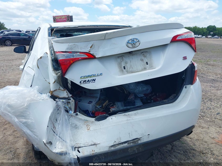 2014 Toyota Corolla VIN 5YFBURHE2EP116220 IAAI salvage auction — WATER/FLOOD, Clear (Arkansas), sold $1,475 on 2026-07-20 (photo 6)