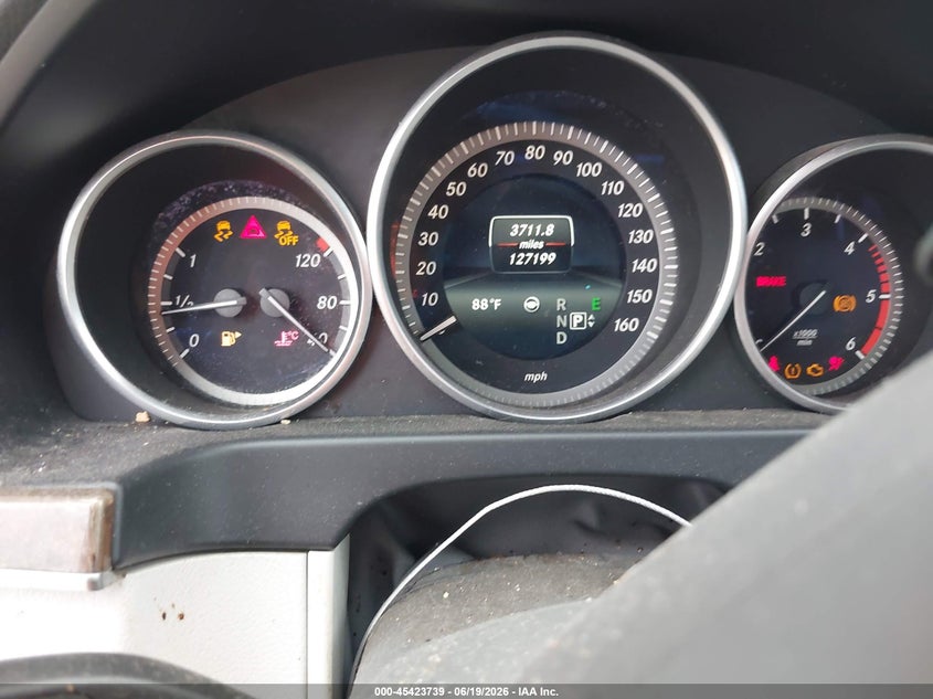 2014 Mercedes-benz E-klasse VIN WDDHF0EB2EA995285 IAAI salvage auction — FRONT END, Salvage Title, sold $1,250 on 2026-08-19 (photo 7)