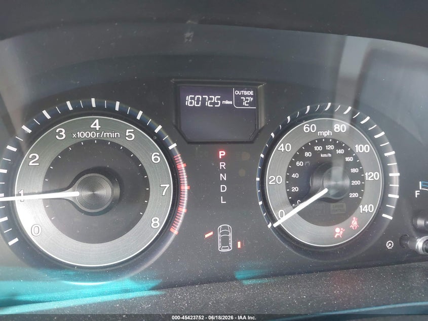 2013 Honda Odyssey VIN 5FNRL5H47DB067933 IAAI salvage auction — FRONT END, Salvage Title, sold $1,400 on 2026-07-26 (photo 7)