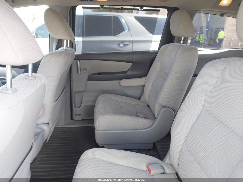 2013 Honda Odyssey VIN 5FNRL5H47DB067933 IAAI salvage auction — FRONT END, Salvage Title, sold $1,400 on 2026-07-26 (photo 8)