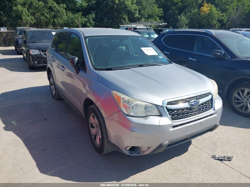 2014 Subaru Forester VIN JF2SJAAC7EH422099 IAAI salvage auction — NORMAL WEAR, Original (Texas), sold $1,350 on 2026-08-02 (photo 1)