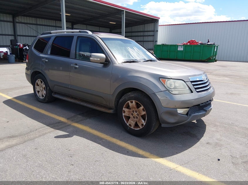 2009 Kia Borrego VIN KNDJJ741095015921 IAAI salvage auction — NORMAL WEAR, Repossession Paperwork (Georgia), sold $300 on 2026-07-22 (photo 1)