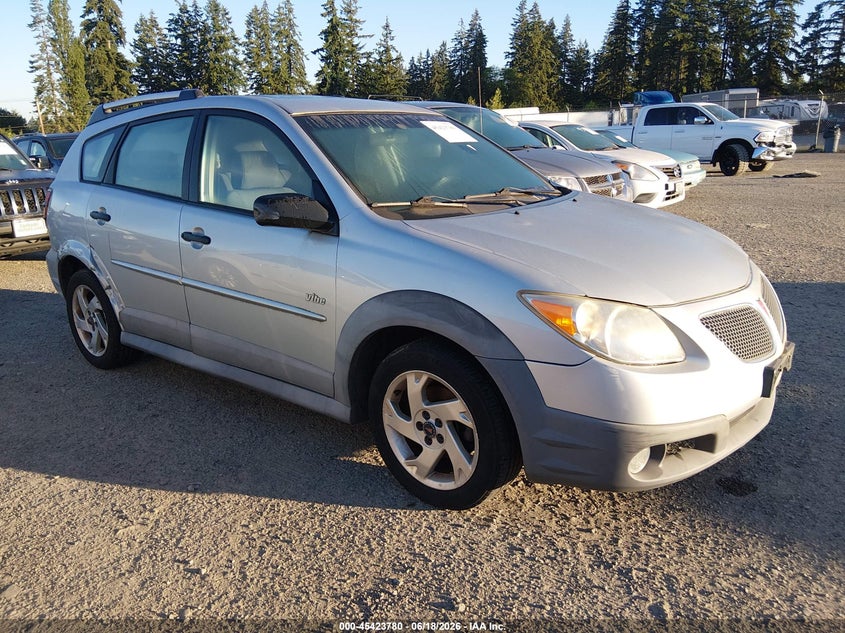 2008 Pontiac Vibe VIN 5Y2SL65808Z410127 IAAI salvage auction — NORMAL WEAR, Clear (Washington), sold $475 on 2026-07-22 (photo 1)