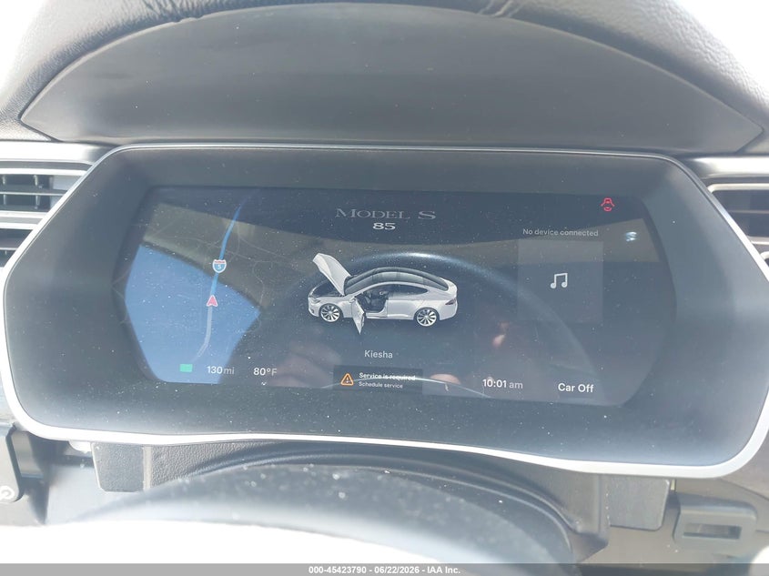 2014 Tesla Model s VIN 5YJSA1H18EFP51512 IAAI salvage auction — FRONT END, Salvage Title, sold $2,775 on 2026-08-01 (photo 7)