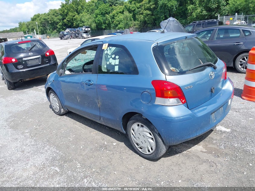 2009 Toyota Yaris VIN JTDJT903795249311 IAAI salvage auction — BIOHAZARD/CHEMICAL, Clear (Virginia), sold $200 on 2026-07-28 (photo 3)