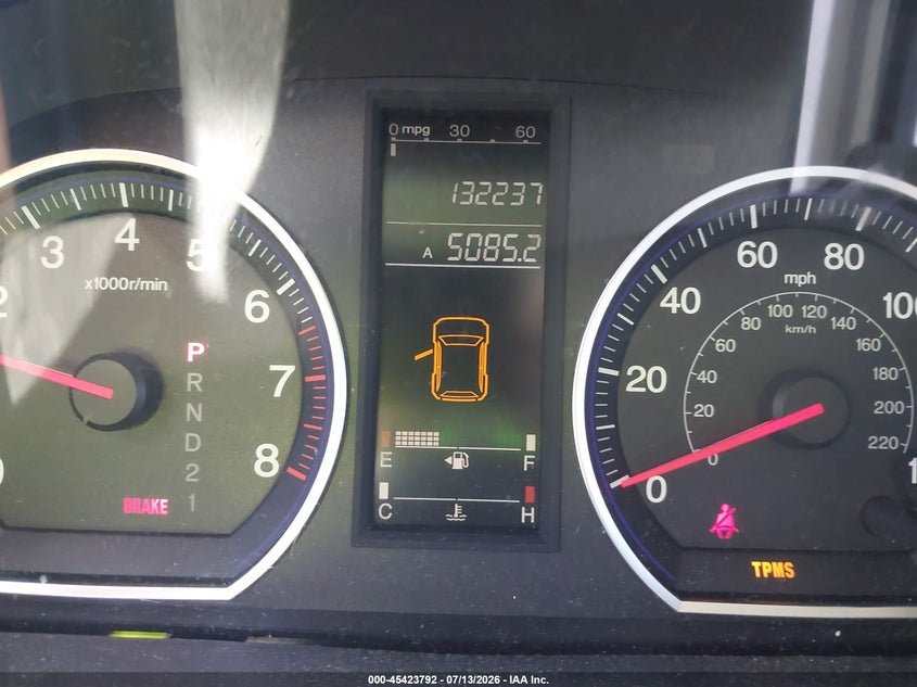 2007 Honda Cr-v VIN JHLRE38357C077595 IAAI salvage auction — NORMAL WEAR, Nrc Lienholder Repossession Paperwork (Texas), sold $1,275 on 2026-07-20 (photo 7)