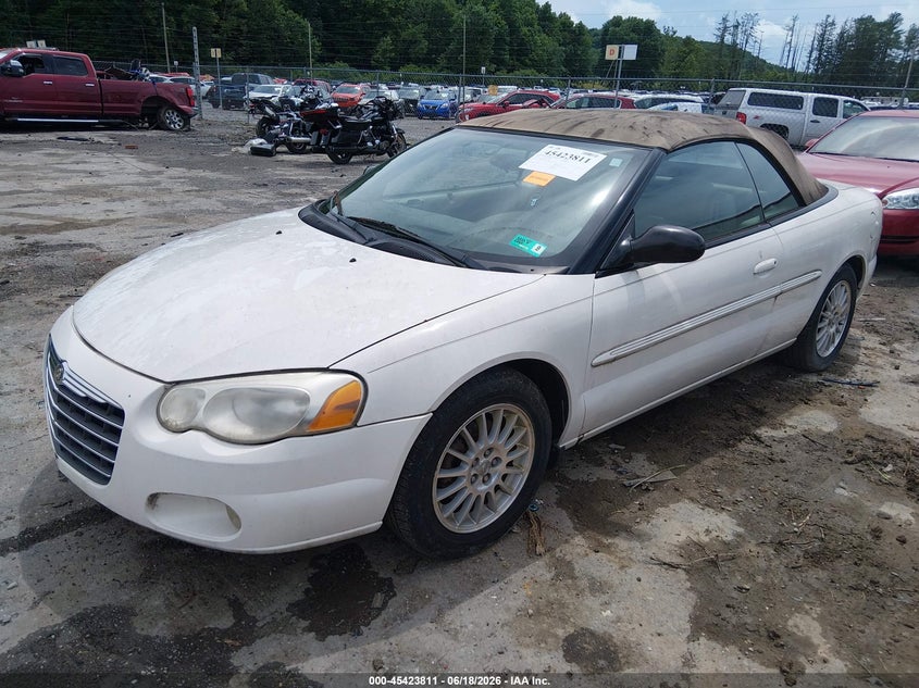 2005 Chrysler Sebring VIN 1C3EL55R35N503294 IAAI salvage auction — NORMAL WEAR, Clear-Dealer Only (West Virginia), sold $175 on 2026-07-09 (photo 2)