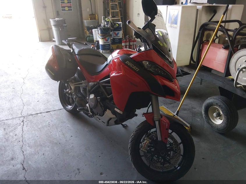 2019 Ducati Multistrada VIN ZDMAAEKW8KB006561 — IAAI salvage auction photo