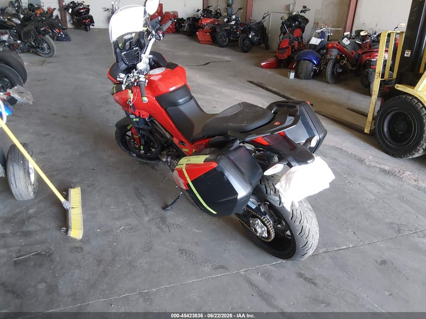 2019 Ducati Multistrada VIN ZDMAAEKW8KB006561 IAAI salvage auction — LEFT SIDE, Salvage (California), sold $5,100 on 2026-07-08 (photo 3)