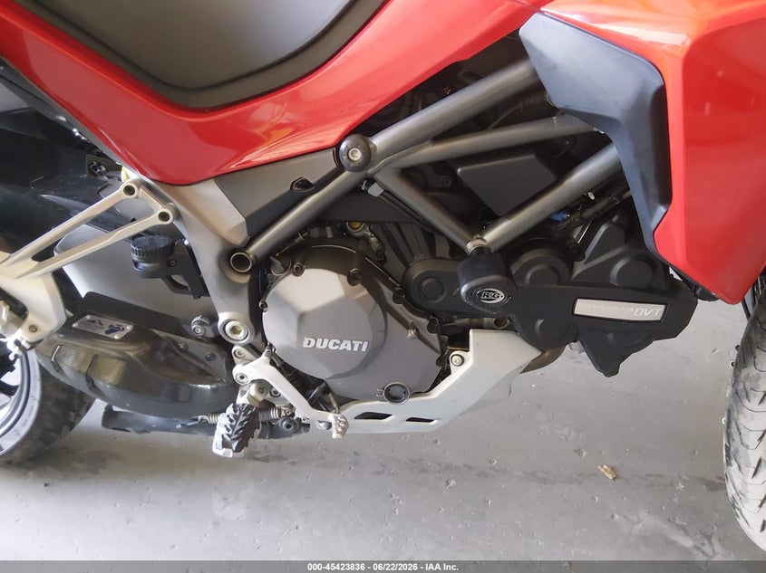 2019 Ducati Multistrada VIN ZDMAAEKW8KB006561 IAAI salvage auction — LEFT SIDE, Salvage (California), sold $5,100 on 2026-07-08 (photo 8)
