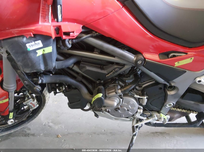 2019 Ducati Multistrada VIN ZDMAAEKW8KB006561 IAAI salvage auction — LEFT SIDE, Salvage (California), sold $5,100 on 2026-07-08 (photo 9)