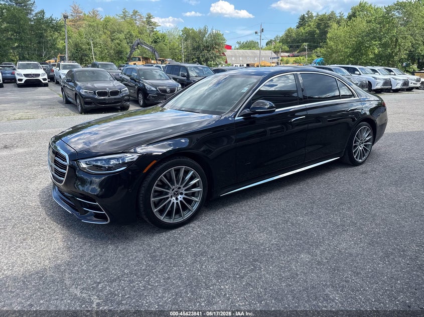 2022 Mercedes-benz S class VIN W1K6G6DB8NA070728 IAAI salvage auction — NORMAL WEAR, Clear (Virginia), sold $42,900 on 2026-07-24 (photo 2)