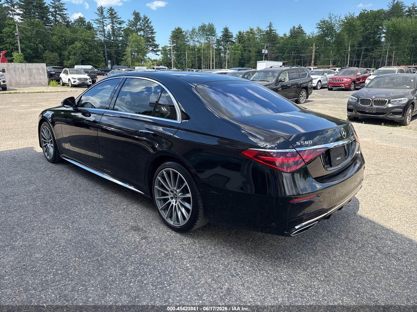 2022 Mercedes-benz S class VIN W1K6G6DB8NA070728 IAAI salvage auction — NORMAL WEAR, Clear (Virginia), sold $42,900 on 2026-07-24 (photo 3)
