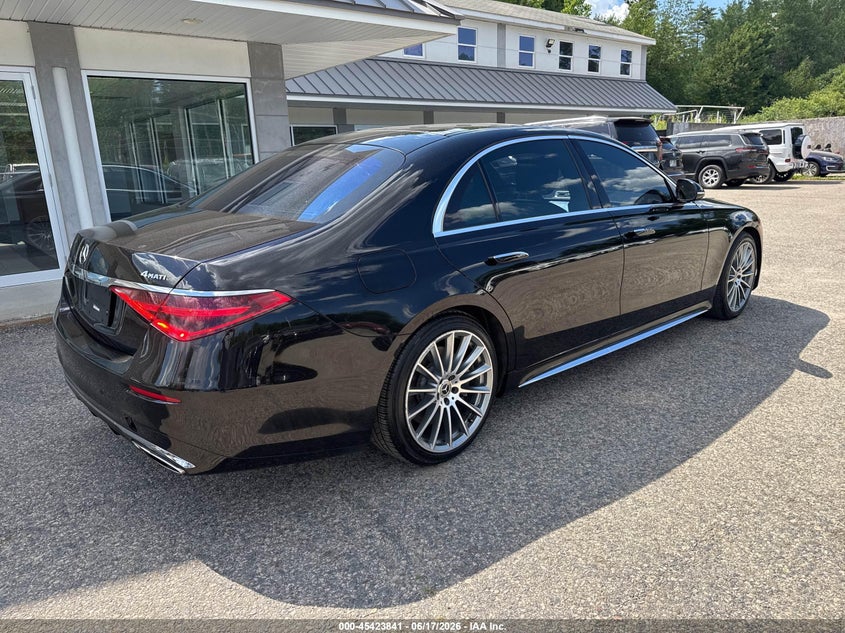 2022 Mercedes-benz S class VIN W1K6G6DB8NA070728 IAAI salvage auction — NORMAL WEAR, Clear (Virginia), sold $42,900 on 2026-07-24 (photo 4)