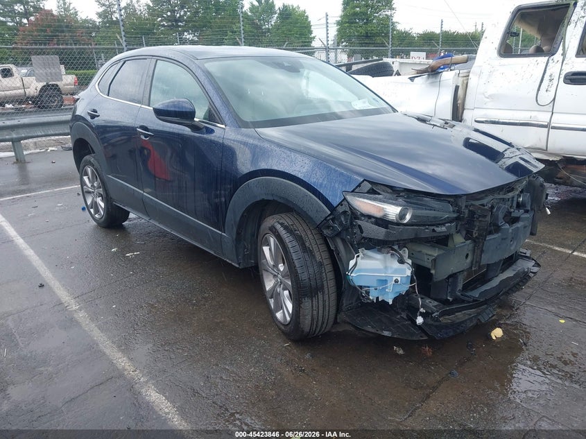 2020 Mazda Cx-30 VIN 3MVDMBCL3LM129535 IAAI salvage auction — FRONT END, Salvage (North Carolina), sold $3,550 on 2026-07-08 (photo 1)