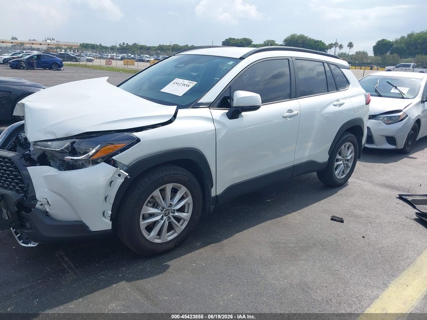 2024 Toyota Corolla cross VIN 7MUCAAAG9RV115675 IAAI salvage auction — FRONT END, Salvage Title, sold $3,550 on 2026-07-23 (photo 2)