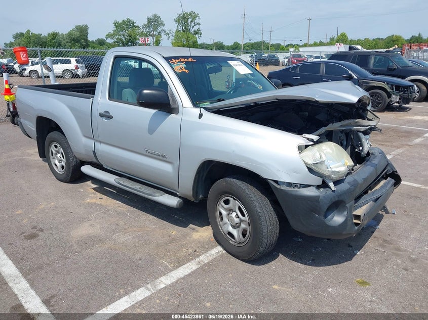 2010 Toyota Tacoma VIN 5TENX4CN4AZ677912 IAAI salvage auction — FRONT END, Salvage (Tennessee), sold $1,750 on 2026-07-18 (photo 1)