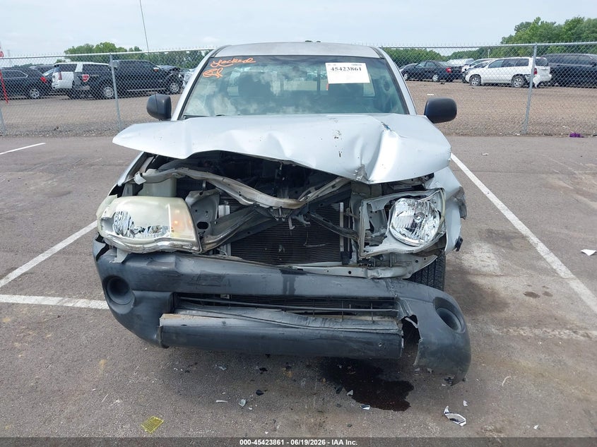 2010 Toyota Tacoma VIN 5TENX4CN4AZ677912 IAAI salvage auction — FRONT END, Salvage (Tennessee), sold $1,750 on 2026-07-18 (photo 6)