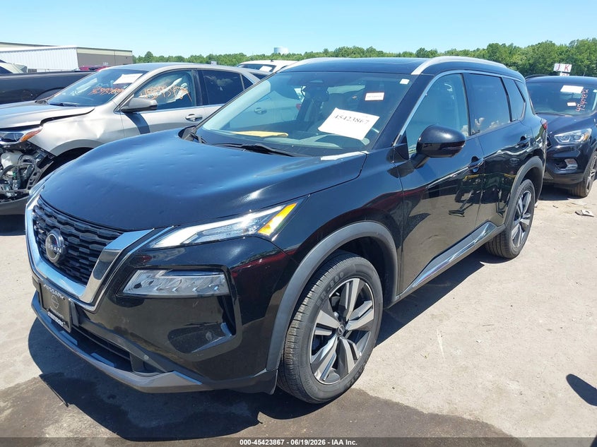 2023 Nissan Rogue VIN 5N1BT3CB9PC799148 IAAI salvage auction — HAIL, Salvage Title, sold $9,975 on 2026-07-28 (photo 2)