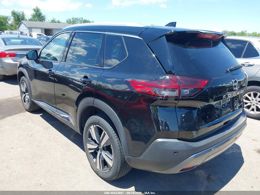 2023 Nissan Rogue VIN 5N1BT3CB9PC799148 IAAI salvage auction — HAIL, Salvage Title, sold $9,975 on 2026-07-28 (photo 3)