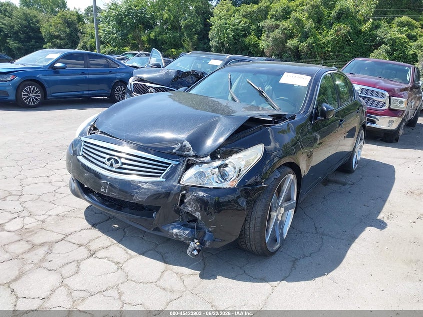 2013 Infiniti VIN JN1CV6AR3DM351372 IAAI salvage auction — FRONT END, Salvage (Idaho), sold $925 on 2026-07-09 (photo 2)