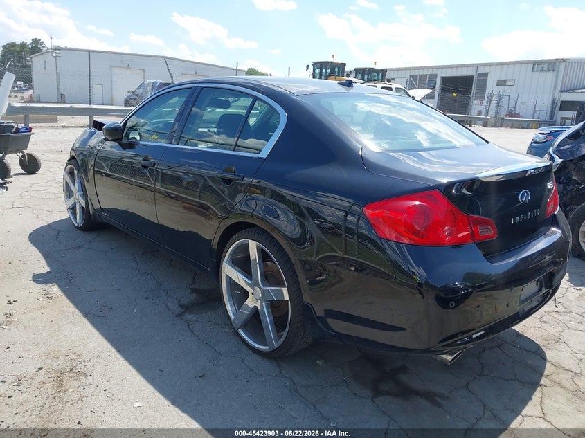 2013 Infiniti VIN JN1CV6AR3DM351372 IAAI salvage auction — FRONT END, Salvage (Idaho), sold $925 on 2026-07-09 (photo 3)