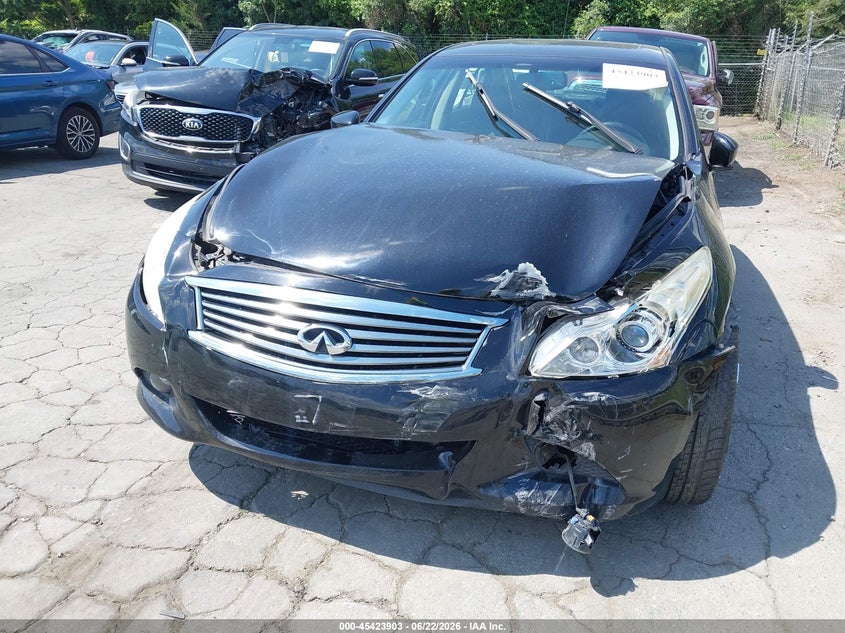 2013 Infiniti VIN JN1CV6AR3DM351372 IAAI salvage auction — FRONT END, Salvage (Idaho), sold $925 on 2026-07-09 (photo 6)