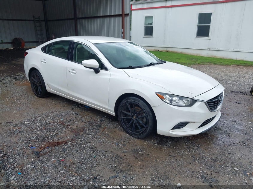2014 Mazda 6 VIN JM1GJ1V69E1132948 IAAI salvage auction — NORMAL WEAR, Clear (Georgia), sold $1,150 on 2026-07-17 (photo 1)