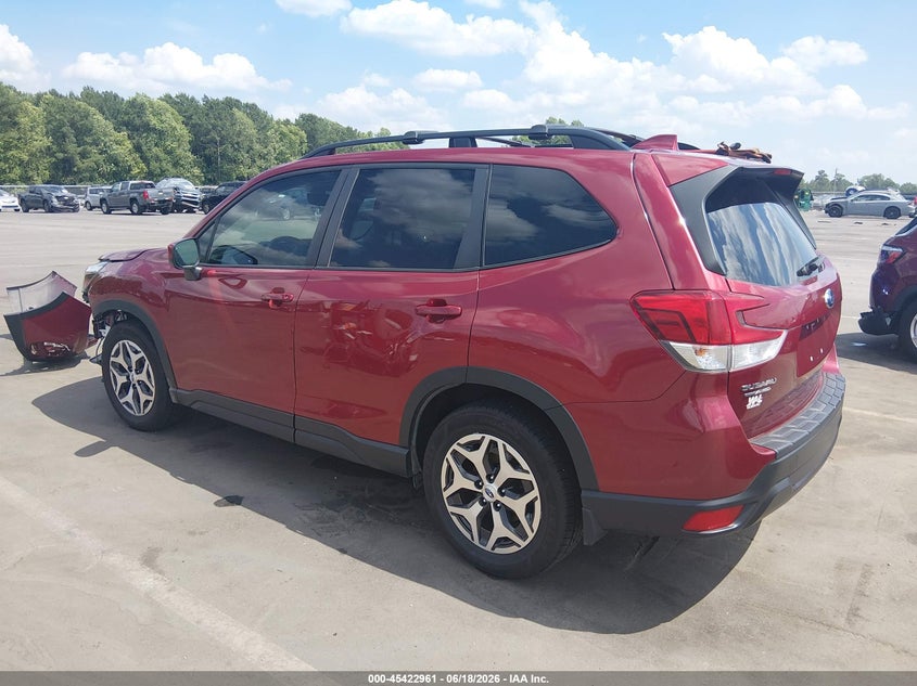 2021 Subaru Forester VIN JF2SKAJC6MH514980 IAAI salvage auction — FRONT END, Salvage (North Carolina), sold $4,550 on 2026-07-16 (photo 3)