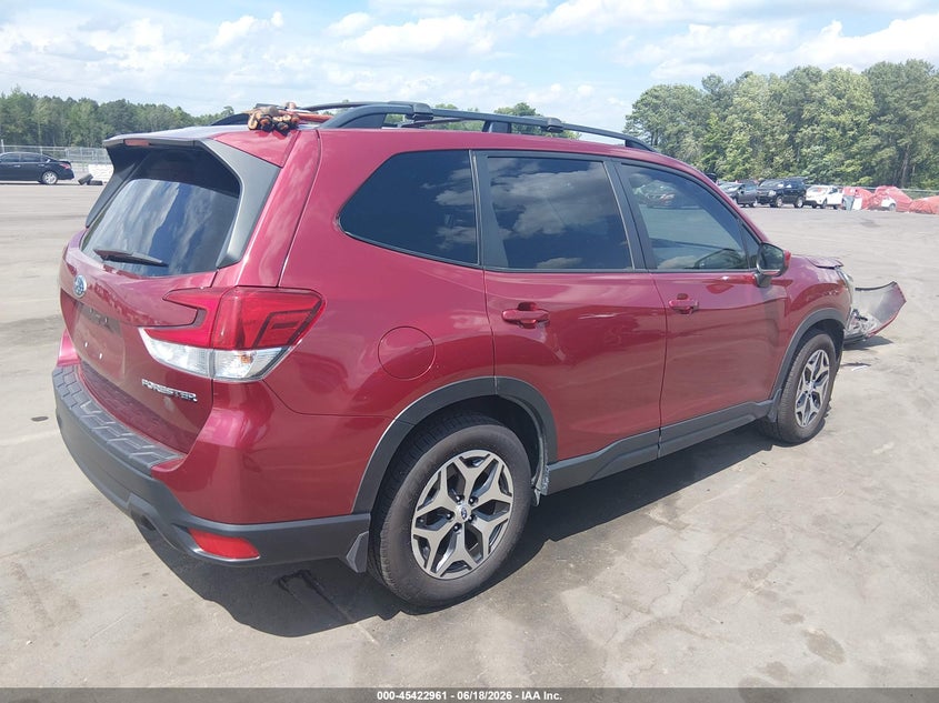 2021 Subaru Forester VIN JF2SKAJC6MH514980 IAAI salvage auction — FRONT END, Salvage (North Carolina), sold $4,550 on 2026-07-16 (photo 4)