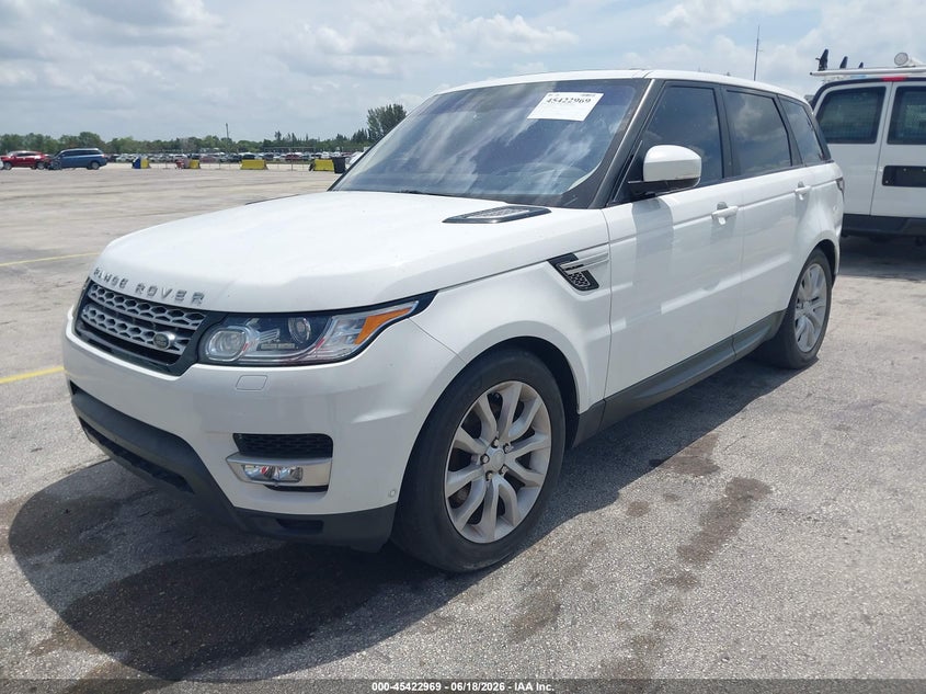 2016 Land rover Range rover sport VIN SALWR2VF8GA556871 IAAI salvage auction — NORMAL WEAR, Clear (North Carolina), sold $6,700 on 2026-07-23 (photo 2)