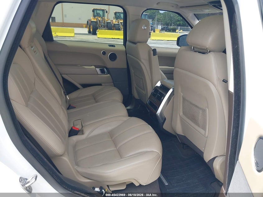 2016 Land rover Range rover sport VIN SALWR2VF8GA556871 IAAI salvage auction — NORMAL WEAR, Clear (North Carolina), sold $6,700 on 2026-07-23 (photo 8)