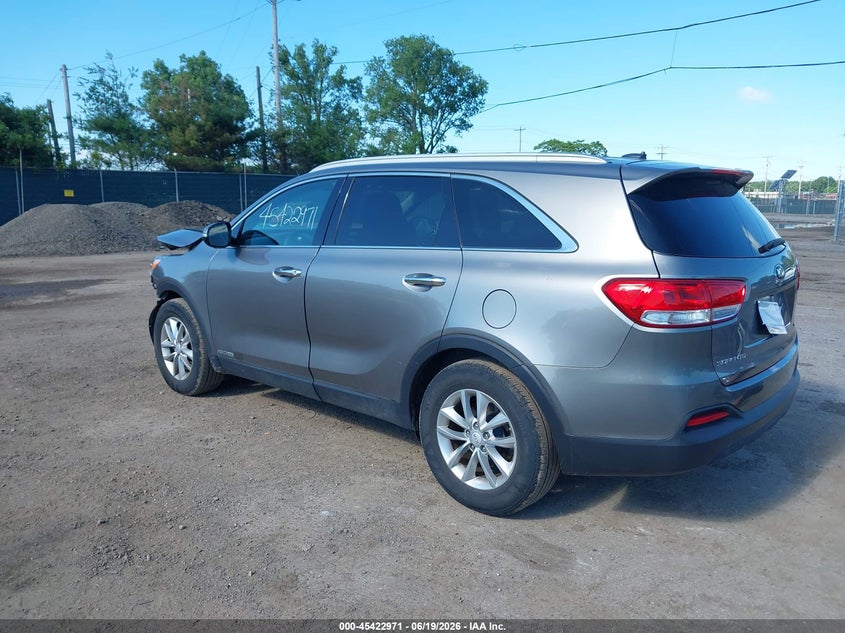 2017 Kia Sorento VIN 5XYPGDA58HG327439 IAAI salvage auction — FRONT END, Clear (Indiana), sold $2,100 on 2026-07-21 (photo 3)
