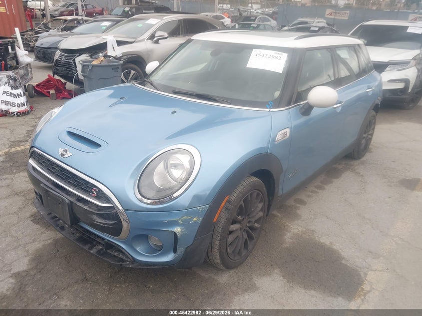 2017 Mini Clubman VIN WMWLU5C53H2E83487 IAAI salvage auction — REAR END, Salvage (California), sold $2,100 on 2026-07-12 (photo 2)