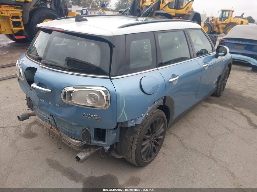 2017 Mini Clubman VIN WMWLU5C53H2E83487 IAAI salvage auction — REAR END, Salvage (California), sold $2,100 on 2026-07-12 (photo 4)