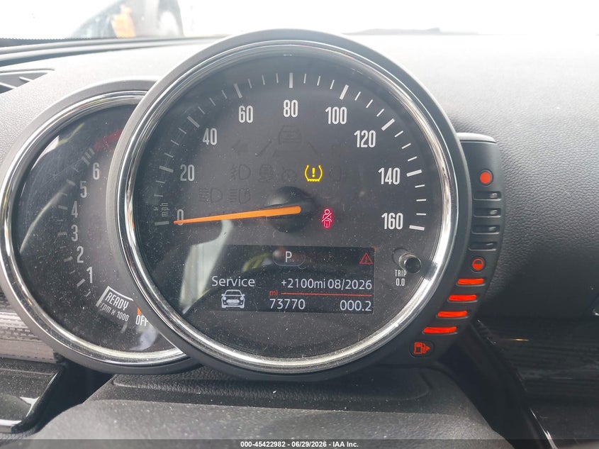 2017 Mini Clubman VIN WMWLU5C53H2E83487 IAAI salvage auction — REAR END, Salvage (California), sold $2,100 on 2026-07-12 (photo 7)