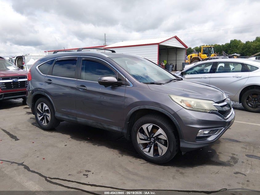 2015 Honda Cr-v VIN 5J6RM4H90FL099135 IAAI salvage auction — LEFT SIDE, Salvage (North Carolina), sold $6,300 on 2026-07-24 (photo 1)