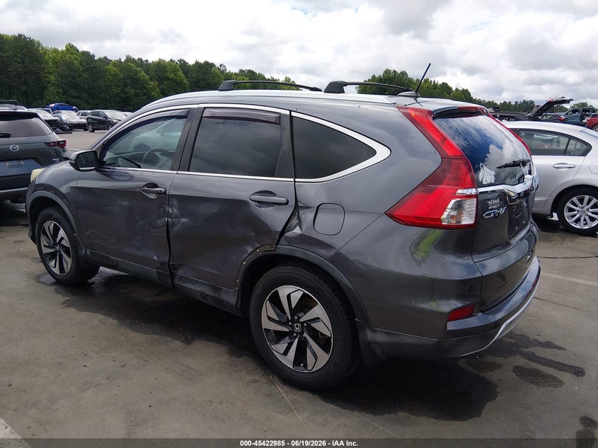 2015 Honda Cr-v VIN 5J6RM4H90FL099135 IAAI salvage auction — LEFT SIDE, Salvage (North Carolina), sold $6,300 on 2026-07-24 (photo 3)