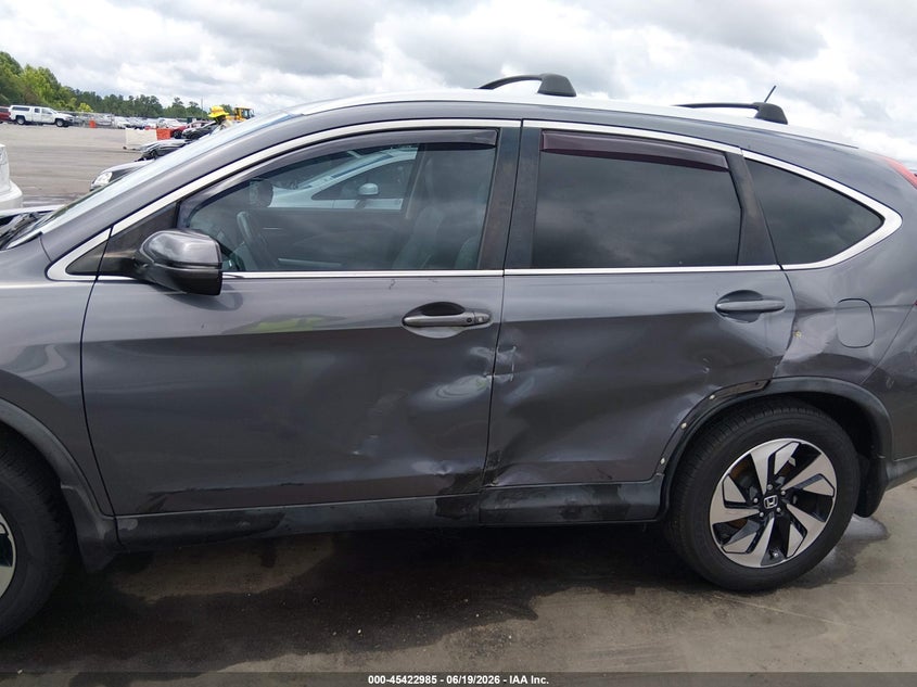 2015 Honda Cr-v VIN 5J6RM4H90FL099135 IAAI salvage auction — LEFT SIDE, Salvage (North Carolina), sold $5,400 on 2026-07-23 (photo 6)