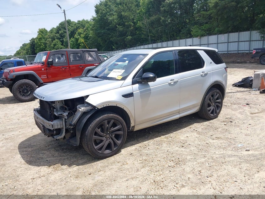 2017 Land rover Discovery sport VIN SALCR2BG9HH655563 IAAI salvage auction — FRONT END, Salvage (Georgia), sold $1,525 on 2026-07-16 (photo 2)