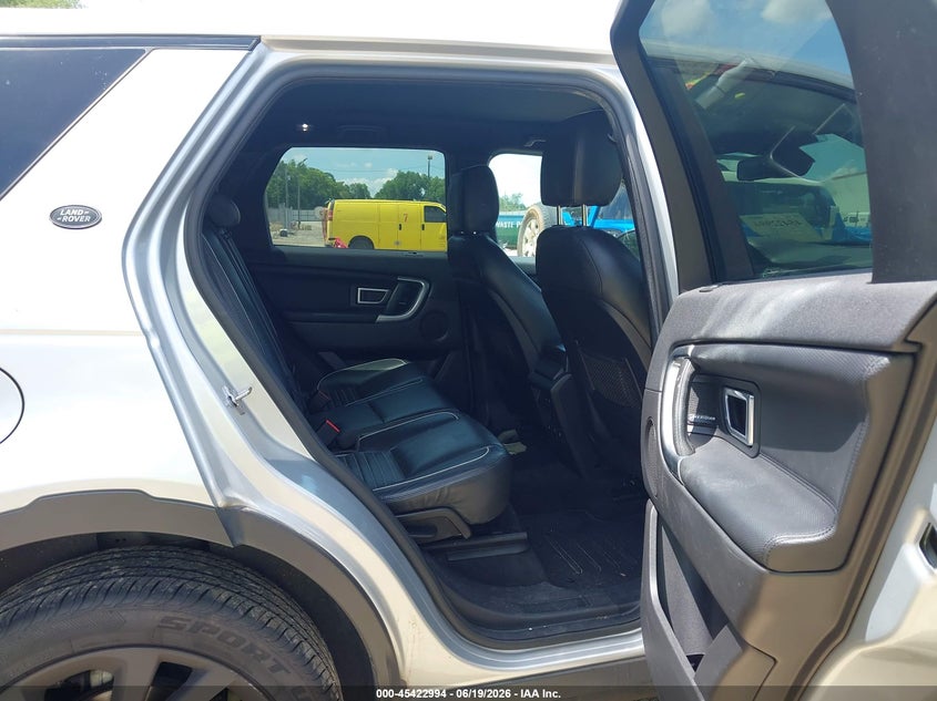 2017 Land rover Discovery sport VIN SALCR2BG9HH655563 IAAI salvage auction — FRONT END, Salvage (Georgia), sold $1,525 on 2026-07-16 (photo 8)