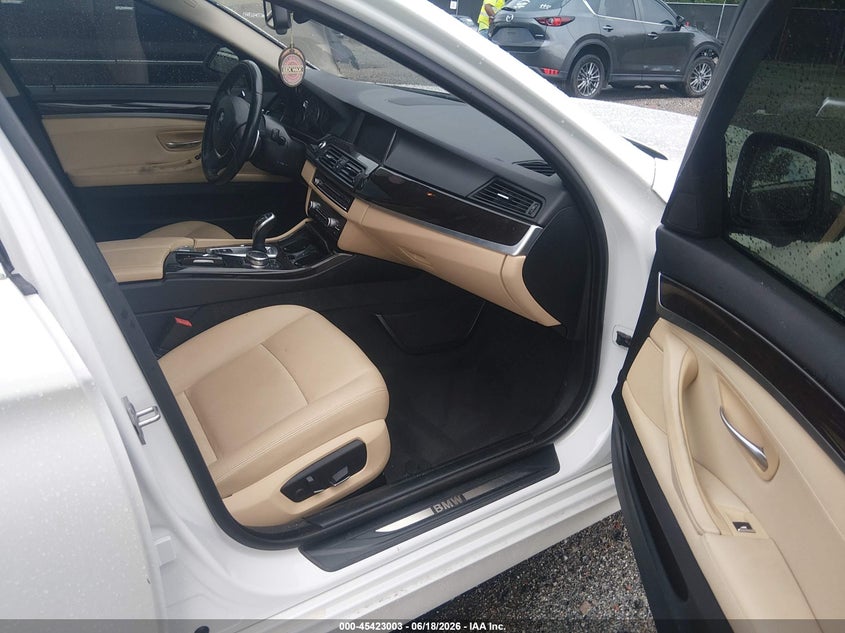 2016 BMW 5er VIN WBA5A5C54GG348079 IAAI salvage auction — FRONT END, Salvage (South Carolina), sold $2,800 on 2026-07-24 (photo 5)
