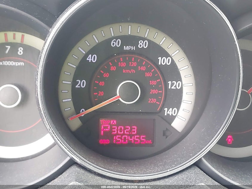 2013 Kia Forte VIN KNAFU4A25D5722320 IAAI salvage auction — LEFT SIDE, Salvage (Georgia), sold $800 on 2026-07-14 (photo 7)