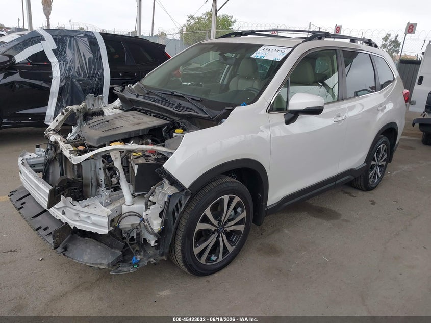 2023 Subaru Forester VIN JF2SKANCXPH410846 IAAI salvage auction — FRONT END, Salvage Title, sold $7,500 on 2026-07-29 (photo 2)