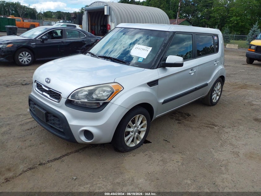 2012 Kia Soul VIN KNDJT2A62C7365429 IAAI salvage auction — NORMAL WEAR, Clear (New Jersey), sold $625 on 2026-07-09 (photo 2)
