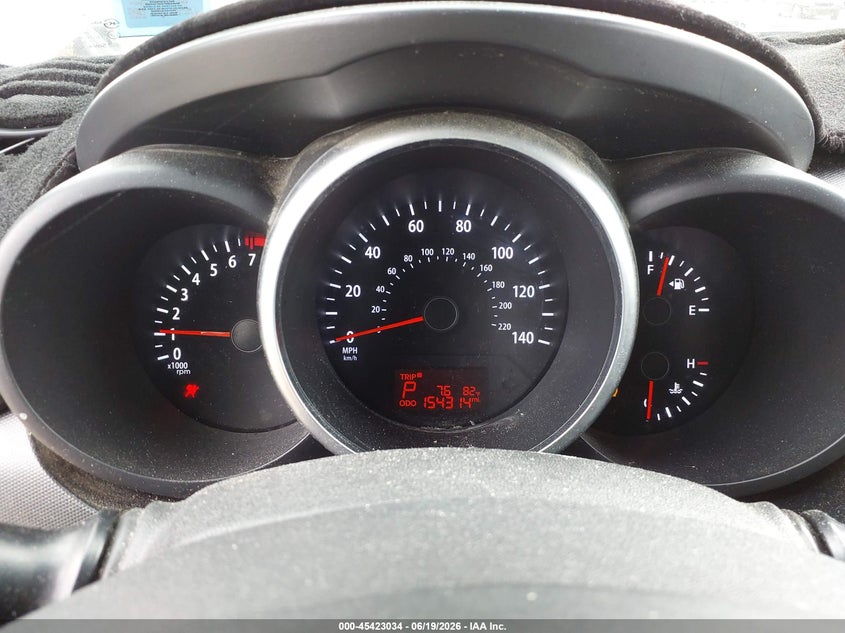 2012 Kia Soul VIN KNDJT2A62C7365429 IAAI salvage auction — NORMAL WEAR, Clear (New Jersey), sold $625 on 2026-07-09 (photo 7)